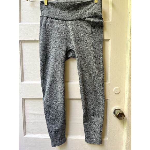 All in motion Leggings High Rise Size Med Long Slate Gray Yoga Cross Training - Picture 9 of 16